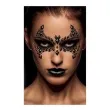 make up party krysztalki na twarz nietoperz czarny guirca