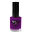 make up party lakier do paznokci uv pro fioletowy paint glow 10 ml