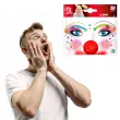 make up party naklejki na twarz klaun wielokolorowy widmann