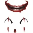make up party tatuaze na twarz klaun morderca guirca