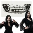 makijaz do stroju na halloween dia dde los muertos tatuaze zmywalne sztuczne zeby demon make up
