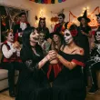 makijaz do stroju na halloween dia dde los muertos tatuaze zmywalne sztuczne zeby demon make up