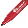 marker permanentny okragly czerwony titanum 2 mm