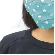 maseczka bawelniana dots adult na gumce blekitna