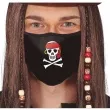 maseczka dla doroslych pirat czarna guirca