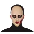 maska czarne oczy i blizna plastikowa guirca