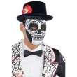 maska day of the dead plastikowa amscan