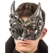 maska diabel steampunk srebrna carnival toys
