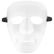 maska fantom matowy bialy plastik partypal