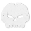 maska filcowa czaszka biala rozm uniwersalny