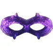 maska fioletowy zorro cekinowa arpex