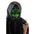 maska horror face swiecaca plastikowa carnival toys