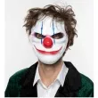 maska joker halloween biala partypal