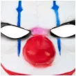 maska joker halloween biala partypal