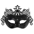 maska karnawalowa czarna z ornamentem