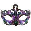 maska karnawalowa magiczna fioletowa