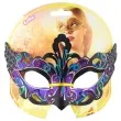maska karnawalowa magiczna fioletowa