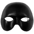 maska karnawalowa nieznajoma czarna