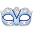 maska karnawalowa wenecja niebieska