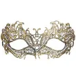 maska karnawalowa wenecka azurowa zloty widmann
