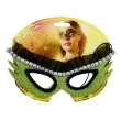 maska karnawalowa zielona kosmiczna