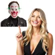maska klaun joker plastikowa carnival toys