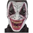maska klaun psychopata led niebieski carnival toys