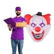 maska klaun psychopata w czapce piankowa arpex