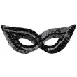 maska kocica cekinowa czarna arpex