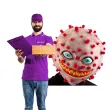maska koronawirus lateksowa carnival toys