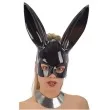 maska kroliczek playboya plastikowa czarna carnival toys