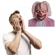 maska krolik psychopata rozowa lateksowa carnival toys