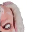 maska krolik psychopata rozowa lateksowa carnival toys