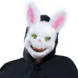 maska krolik pysychopata led zolty plastik partypal