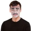 maska mezczyzna z wasem transparetna smiffys