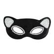 maska panda czarna cekinowa