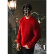 maska papierowa halloween mroczny szkielet rozm uniwersalny