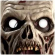 maska papierowa halloween zombie rozm uniwersalny