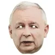 maska papierowa jaroslaw kaczynski powergift
