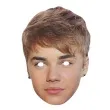 maska papierowa justin bieber powergift