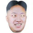 maska papierowa kim jong un funnyfashion
