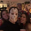 maska papierowa na halloween hokejowa maska jason piatek 13 dodatek do zdjec friday 13th morderca