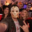 maska papierowa na halloween hokejowa maska jason piatek 13 dodatek do zdjec friday 13th morderca