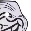 maska papierowa trollface powergift