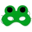 maska papierowa zabka zielona rozm uniwersalny