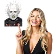 maska pinhead hellraiser szara lateksowa smiffys