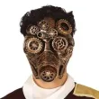 maska steampunk zloto guirca