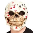 maska szkielet pokerzysta lateksowa smiffys