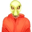 maska ufo kosmiczne zielony partypal