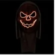 maska upiorna dynia fluorescencyjna funnyfashion